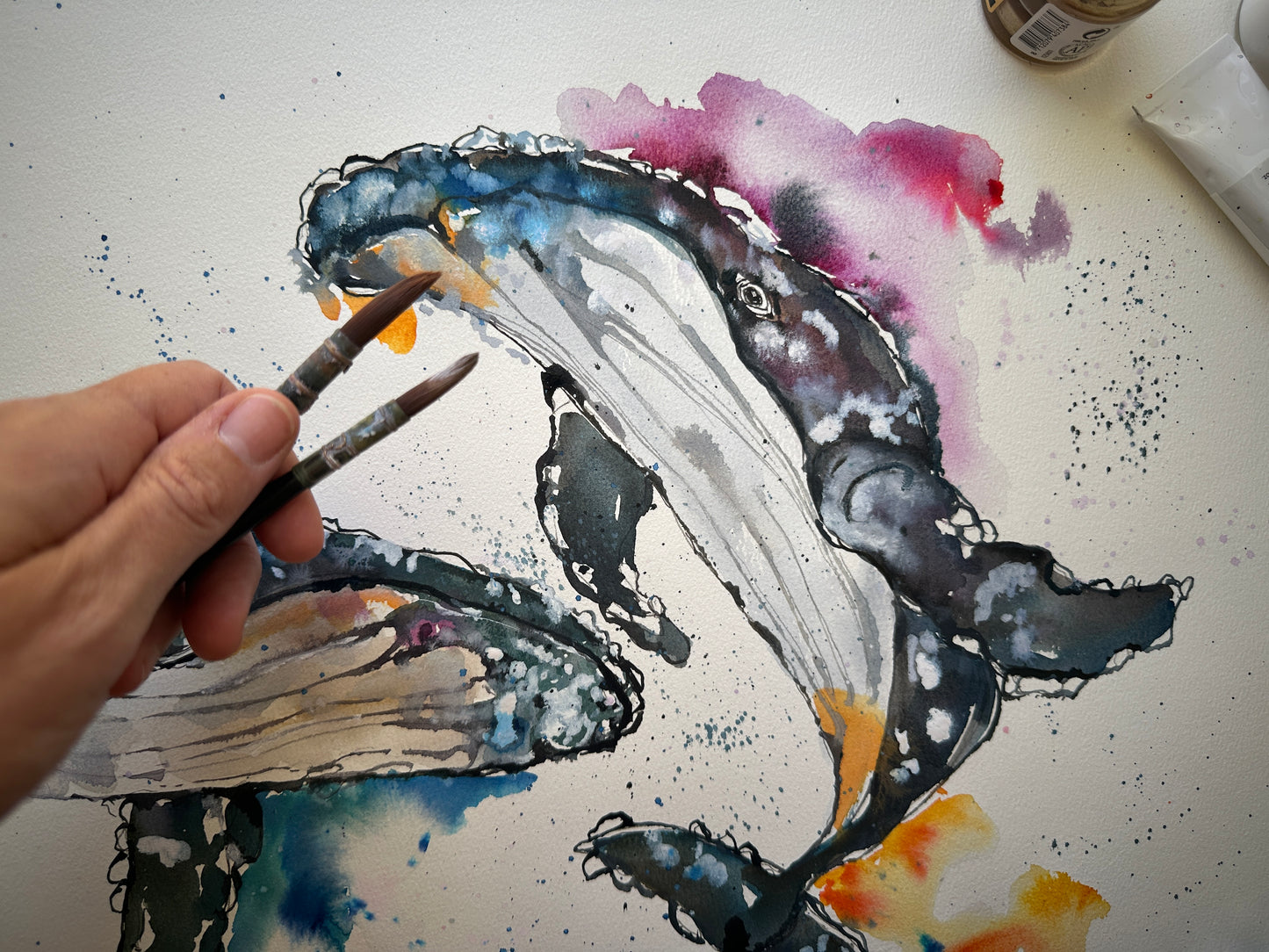 Dancing Whales
