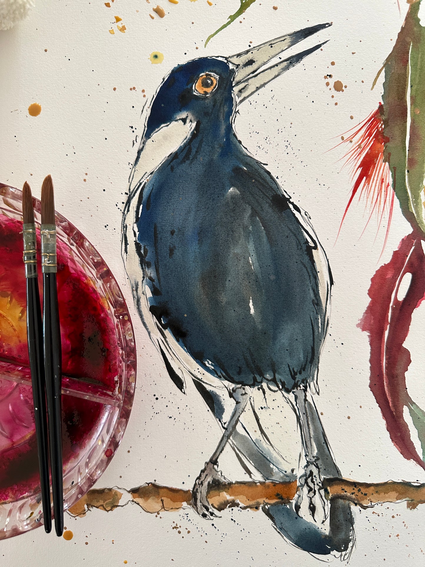 Magpie In My Garden