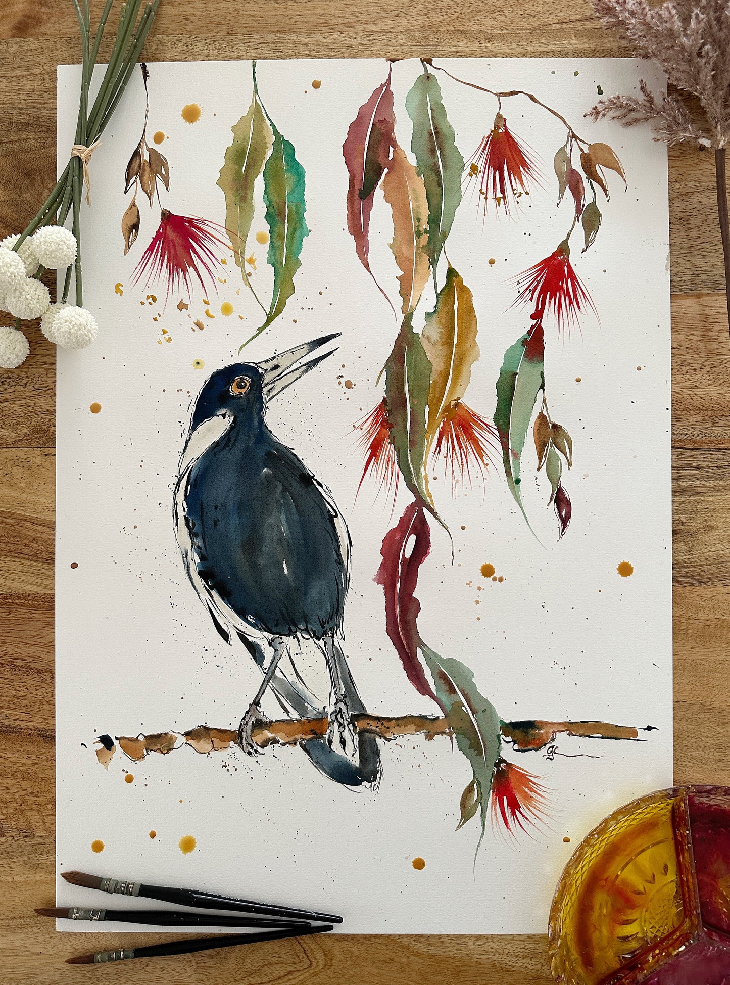 Magpie In My Garden