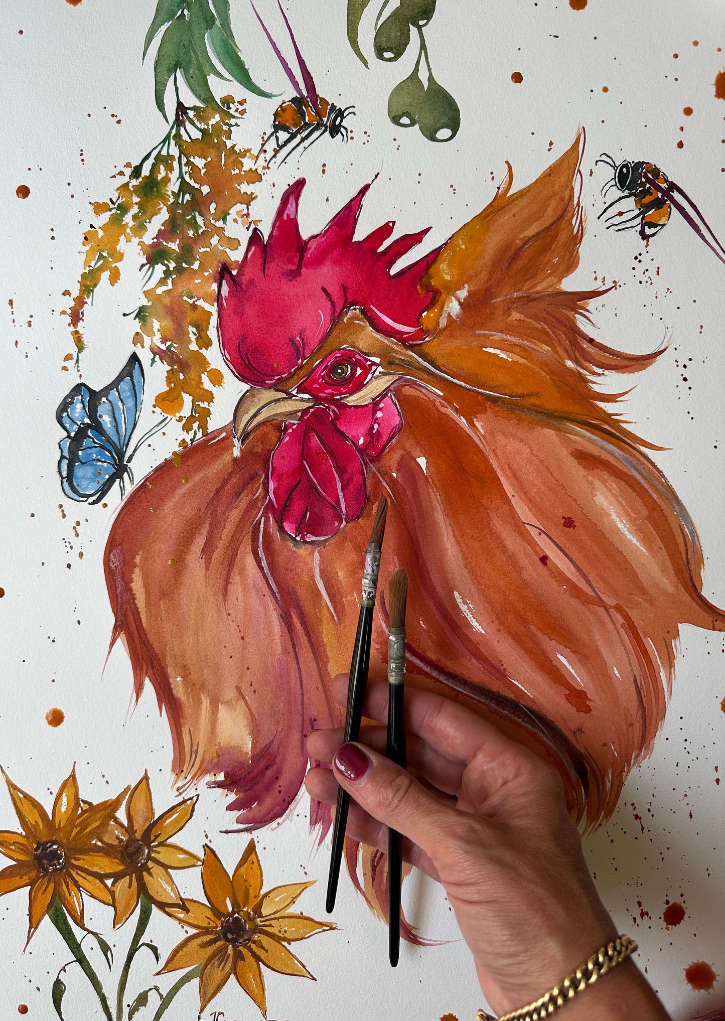 Watercolour Pet Portrait