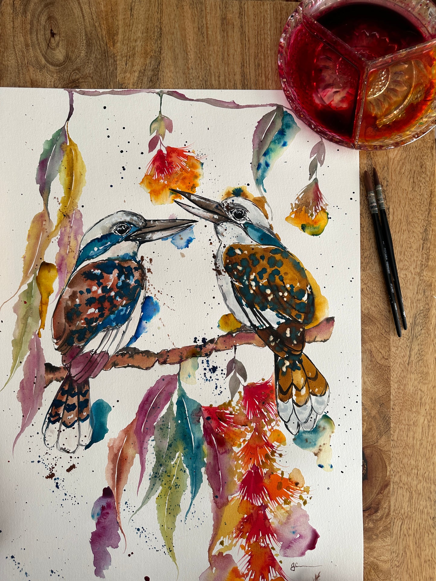 Chats of the Kookaburra In The Old Gum Tree