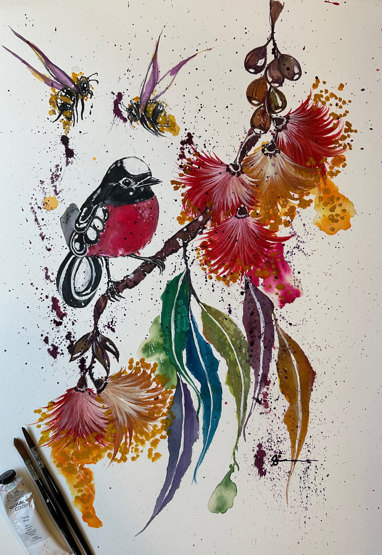 A Scarlet Robin