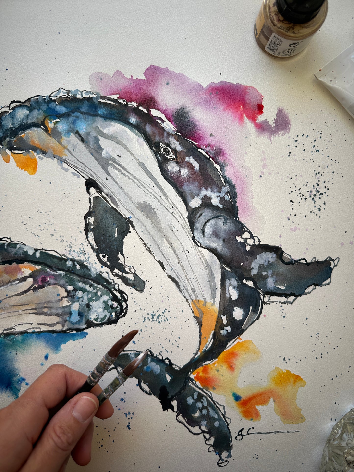 Dancing Whales