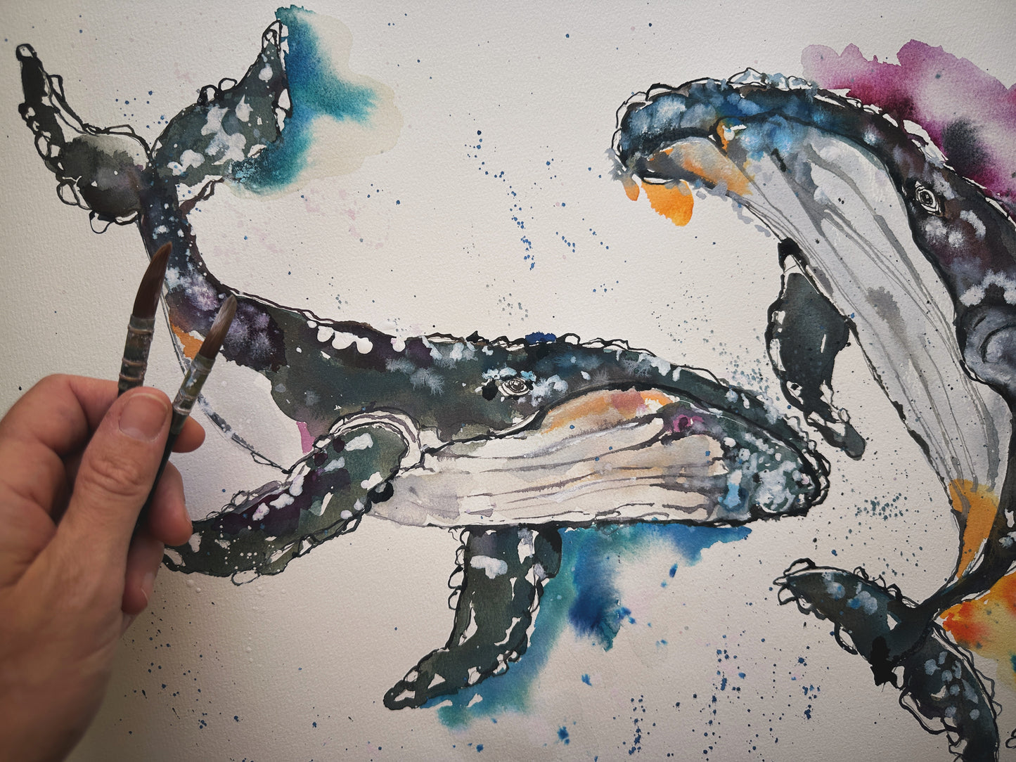 Dancing Whales