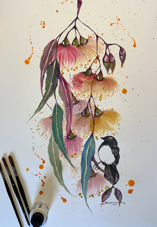 Willie Wagtail Happiness