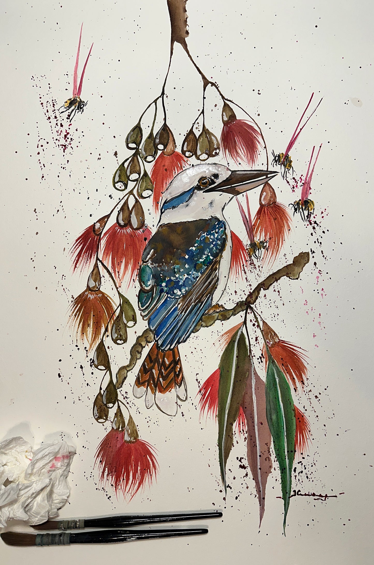Kookaburra Sits In The Old Gum Tree