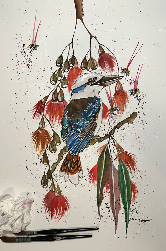 Kookaburra Sits In The Old Gum Tree