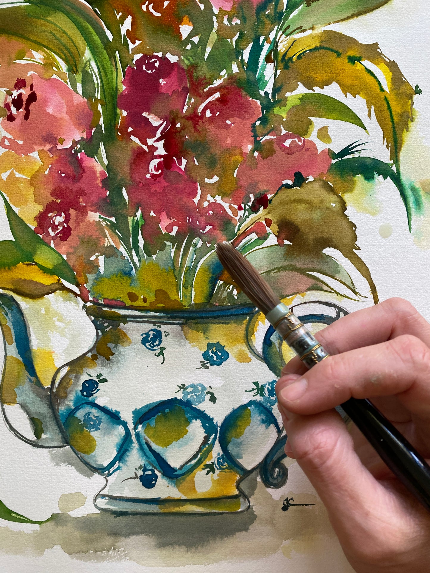 Tea Pot Floral