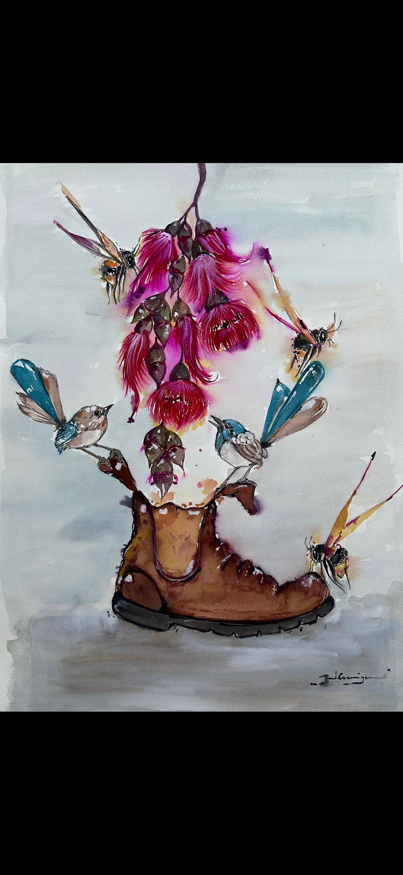 Hand Painted Original Art