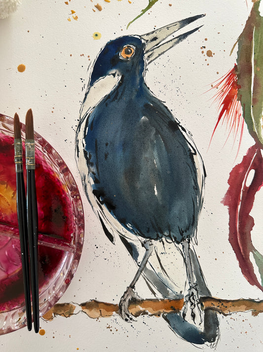 Magpie In My Garden