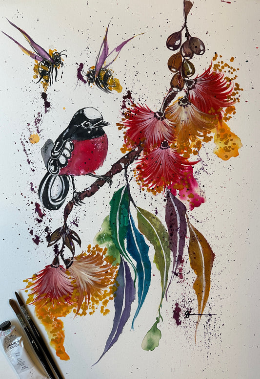 A Scarlet Robin