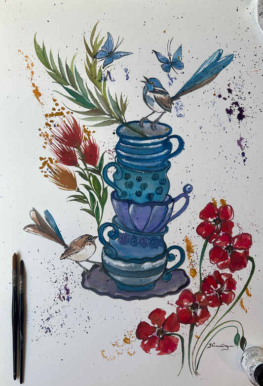 Tea And Poppies