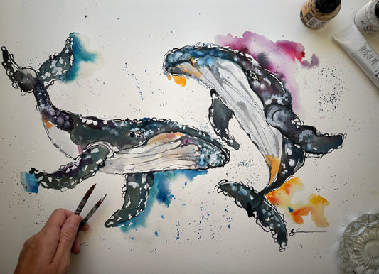 Dancing Whales