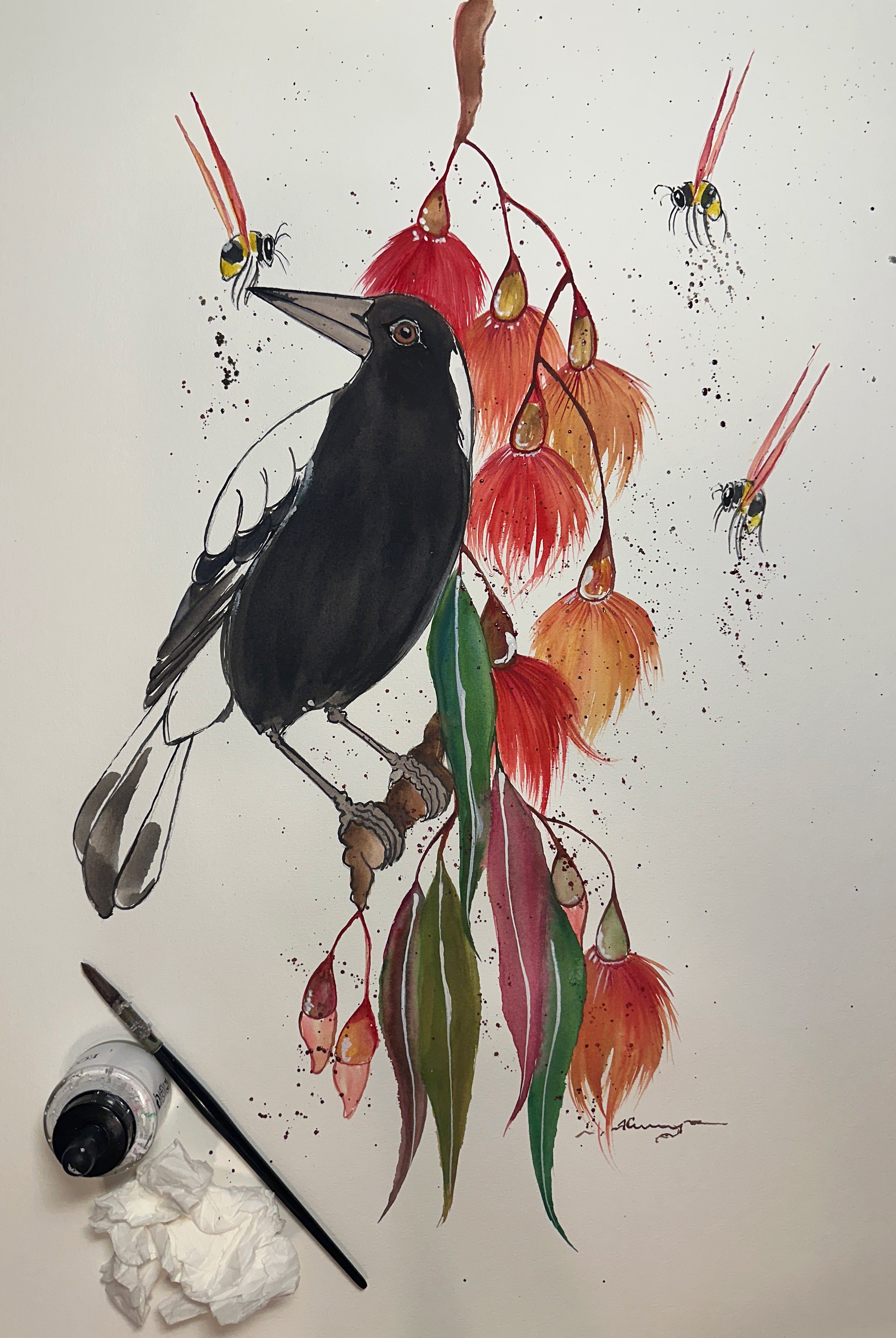 Magpie Magic – Sunny Life Art