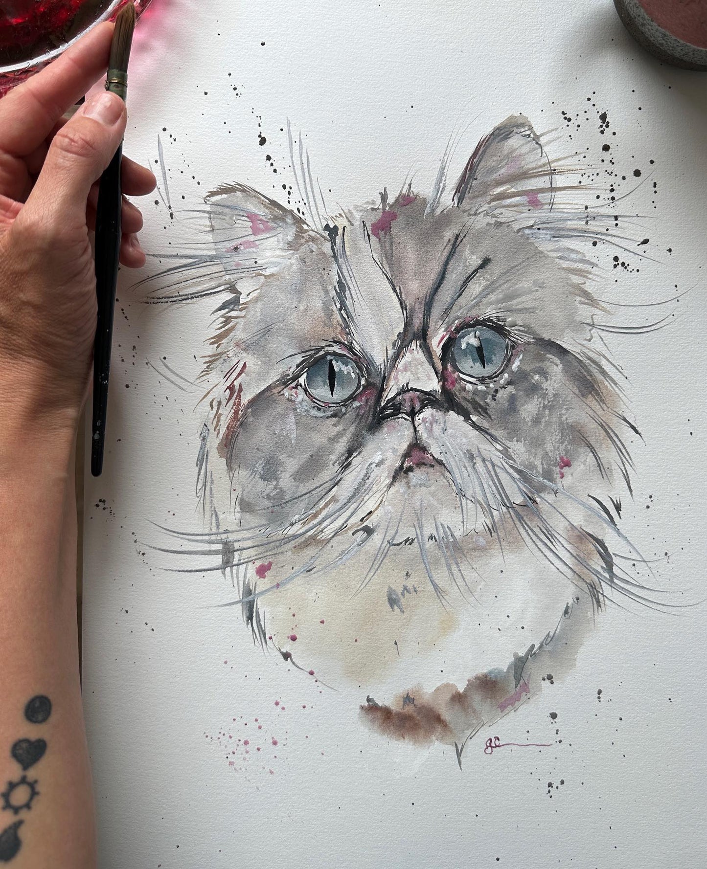 Watercolour Pet Portrait