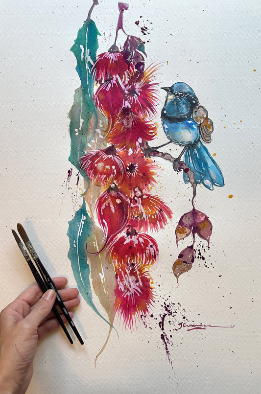 Fairy Wren In My Garden