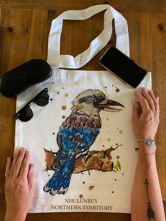 ‘Nhulunbuy Kookaburra’ Tote Bag - Clearance