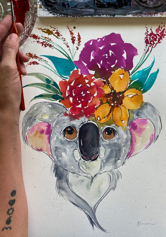 SOLD - Blossom Koala