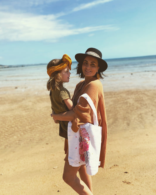 ‘Rose Galah’ Tote Bag - Clearance