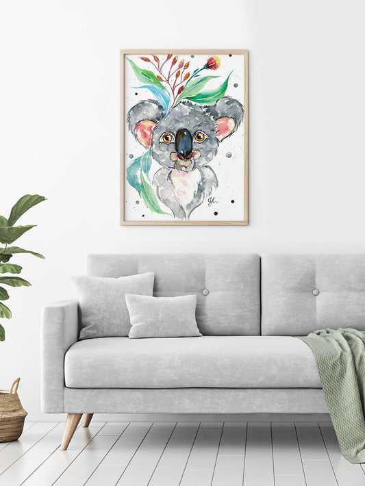 Gum Nut Koala Print